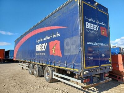 2012 Donbur 15.65m Triaxle Curtainside Trailer - 2