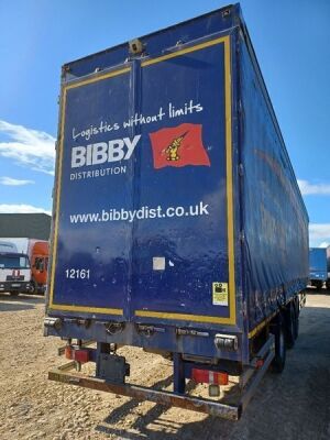 2012 Donbur 15.65m Triaxle Curtainside Trailer - 3