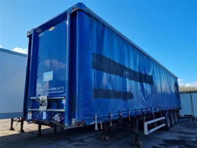 2009 SDC Triaxle Curtainside Trailer - 2