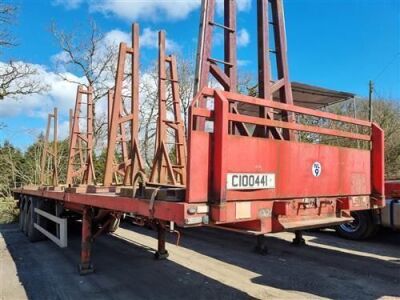 2002 SDC Triaxle Flat Trailer