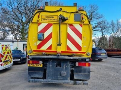 WILL BE OFFERED AT 9.15AM - 2007 Scania P230 4x2 Duel Johnston Body Sweeper - 5