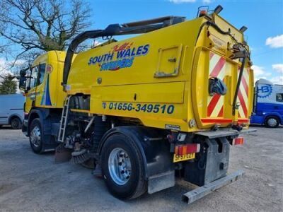 WILL BE OFFERED AT 9.15AM - 2007 Scania P230 4x2 Duel Johnston Body Sweeper - 6