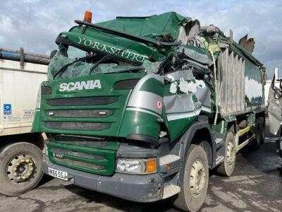 2015 Scania G410 8x4 Bulk Alloy Body Tipper