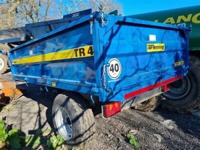 2020 Unused Fleming TR4 Single Axle Tipping Trailer - 5
