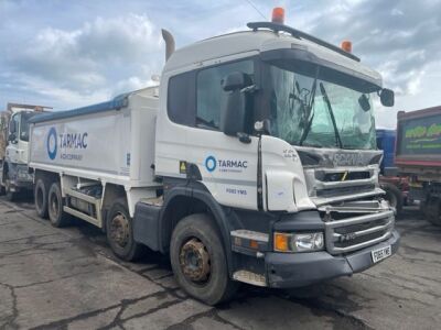 2016 Scania P410 8x4 Insulated Alloy Body Tipper Tarmac Spec