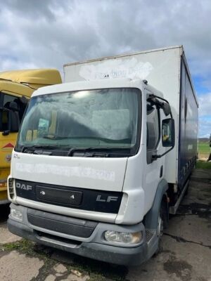 2001 DAF LF 4x2 Curtainside Rigid