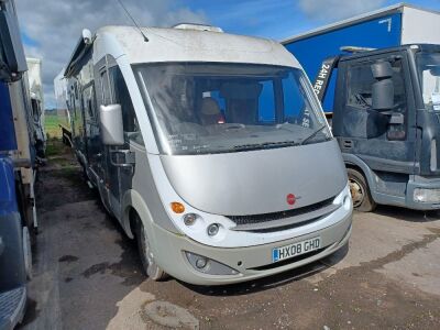 2008 Fiat Burstner Elegance I821 6x2 Mobile Home