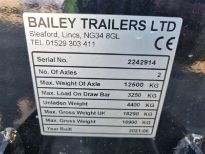 2021 Bailey 18900kg Tandem Axle Tipping Trailer - 13