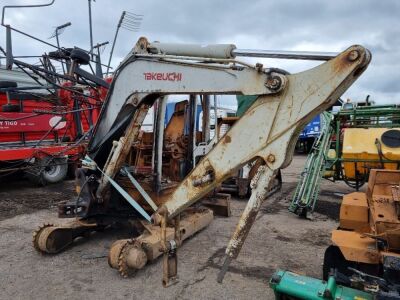 2004 Takeuchi TB145 Mini Digger