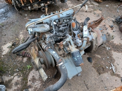 4cyl Man Diesel Engine and Gearbox 