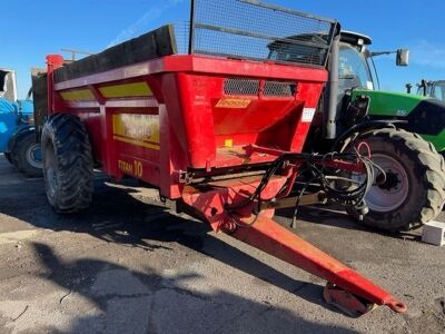 Teagle Titan 10 Rear Discharge Spreader