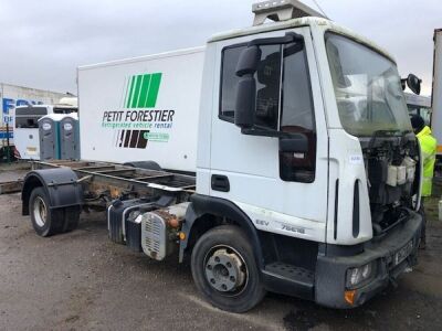 2012 Iveco 75 E16 4x2 Chassis Cab