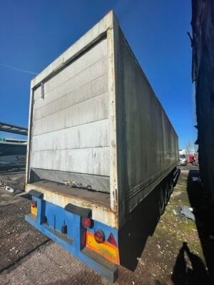 1997 Montracon Triaxle Box Van Trailer - 3