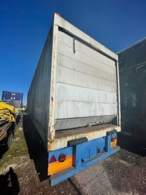 1997 Montracon Triaxle Box Van Trailer - 4