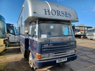 1992 Leyland DAF 45 150 4x2 Horsebox