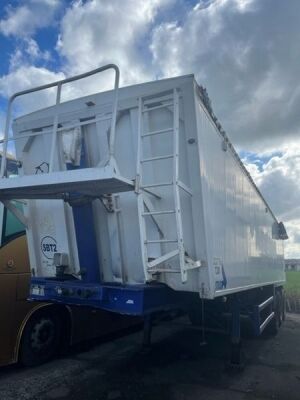 2003 Stas Triaxle Alloy Body Tipping Trailer - 2
