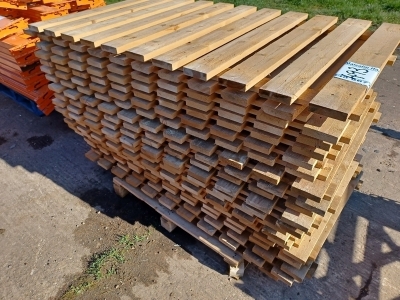 Quantity of Wooden Pallet Racking Shelves