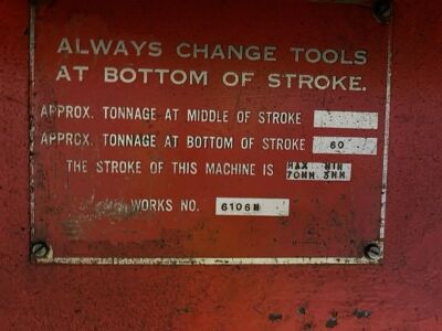 Kinghorn Hydrabend 60ton Metalformer - 4