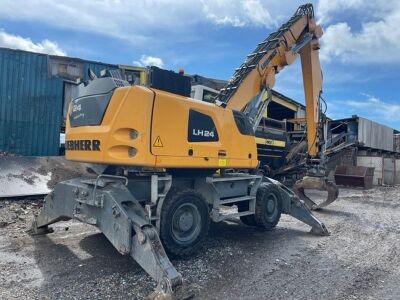 2018 Liebherr LH24 Hi-Rise Cab Waste Handler