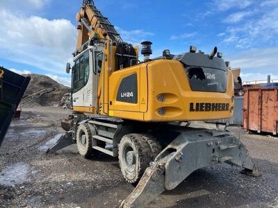 2018 Liebherr LH24 Hi-Rise Cab Waste Handler - 2