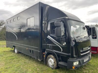 2013 Iveco Eurocargo 75E 4x2 4 Horse Horsebox