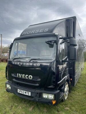 2013 Iveco Eurocargo 75E 4x2 4 Horse Horsebox - 2