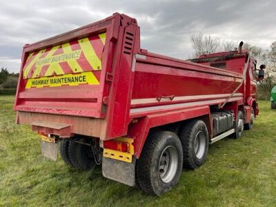 2014 Scania G490 Euro 6 8x4 Steel Body Tipper - 4