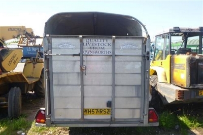 Graham Edwards Triaxle Drawbar Livestock Trailer - 9