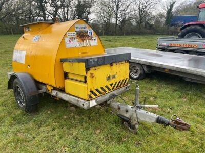 2012 Western 210A, Single Axle Drawbar Fuel Bowser - 2