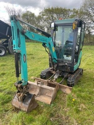 2016 Yanmar SV18 Mini Digger