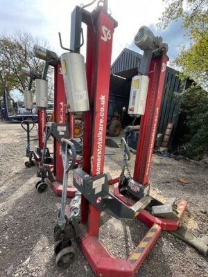  6 x 2010 Somerstotalkare RGE Mobile Column Lifts - 5