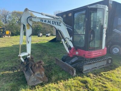 2011 Takeuchi TB23R Excavator