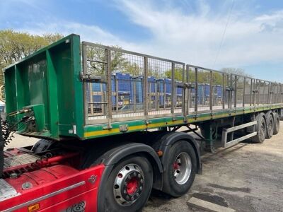 2013 Geoff Burse Triaxle Dropside Flat Trailer - 15