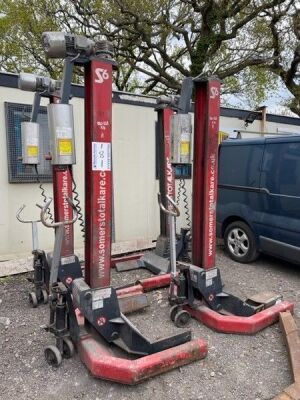  4 x 2008 Somerstotalkare RGE Mobile Column Lifts