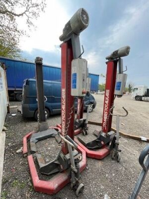  4 x 2008 Somerstotalkare RGE Mobile Column Lifts - 4