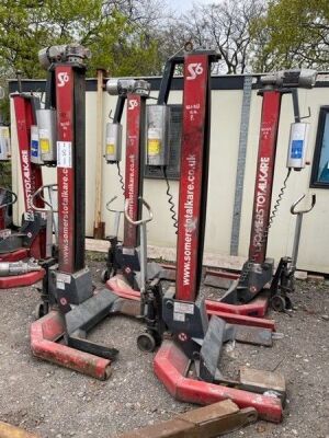  4 x 2008 Somerstotalkare RGE Mobile Column Lifts - 6