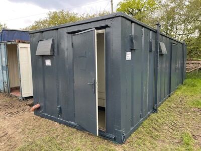 30ft x 9ft Jack Leg Toilet Block