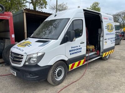 2015 Mercedes Sprinter Fitters Van