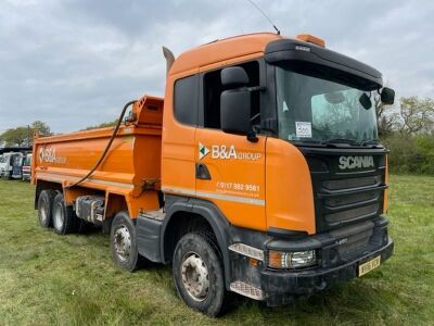 2016 Scania R450 8x4 Steel Body Tipper - 2