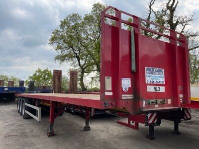 2017 Montracon Triaxle Flat Trailer - 2