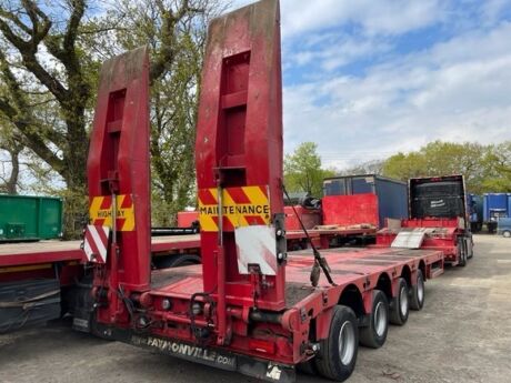 2008 Faymonville STN-4AU 72t Extending 4 Axle Low Loader