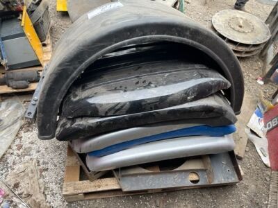 Pallet of Mud Wings & Scania Mudguards - 2