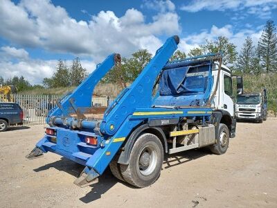 2015 Mercedes Arocs 1824 4x2 Telescopic Skip Loader - 3