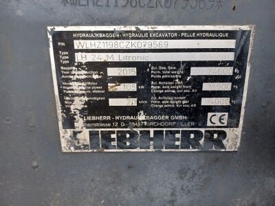 2015 Liebherr LH24M Litronic Waste Handler - 13