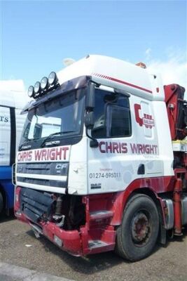 2006 DAF CF85 430 6x2 Midlift Crane Tractor Unit - 2