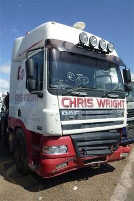 2006 DAF CF85 430 6x2 Midlift Crane Tractor Unit - 3