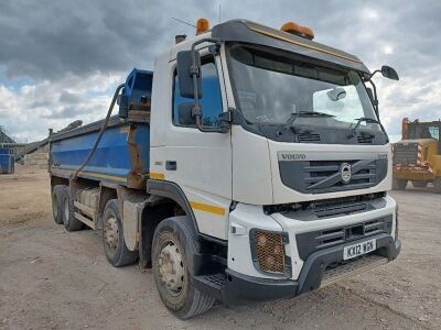 2012 Volvo FMX 380 8x4 Steel Body Tipper