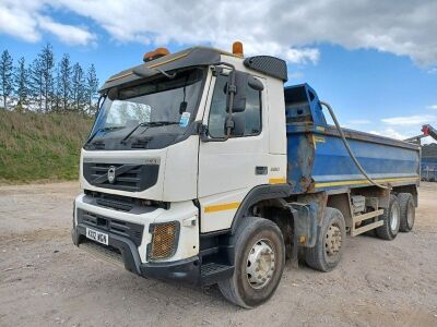 2012 Volvo FMX 380 8x4 Steel Body Tipper - 2