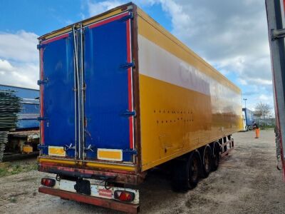 2000 General Trailers Triaxle Insulated Dry Freight Box Van  - 4