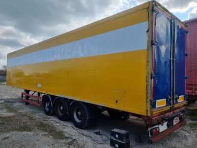 2000 General Trailers Triaxle Insulated Dry Freight Box Van  - 6